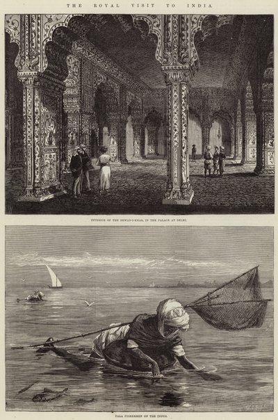 Det kongelige besøg i Indien af Thomas W. Wood